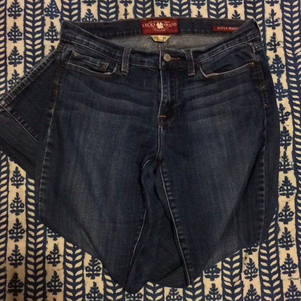 Lucky Brand Sophia Bootcut Jeans - 10 regular